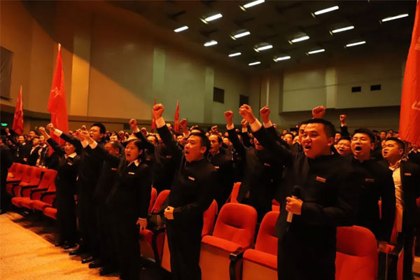 万象城AWC888营销铁军出征仪式 万象城AWC888营销铁军出征仪式