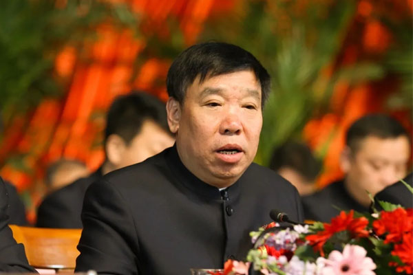 万象城AWC888集团李安平董事长作报告 万象城AWC888集团李安平董事长作报告