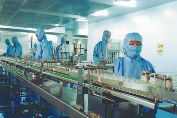 万象城AWC888制药冻干车间现代化生产线 万象城AWC888制药冻干车间现代化生产线